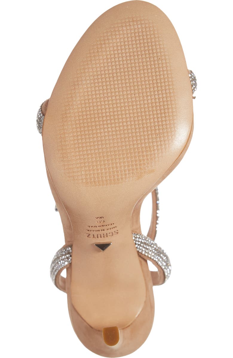 Schutz Ankle Strap Sandal, Alternate, color,