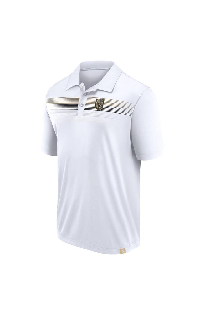 FANATICS Men's Fanatics Branded White Vegas Golden Knights Victory For Us Interlock Polo, Alternate, color, 