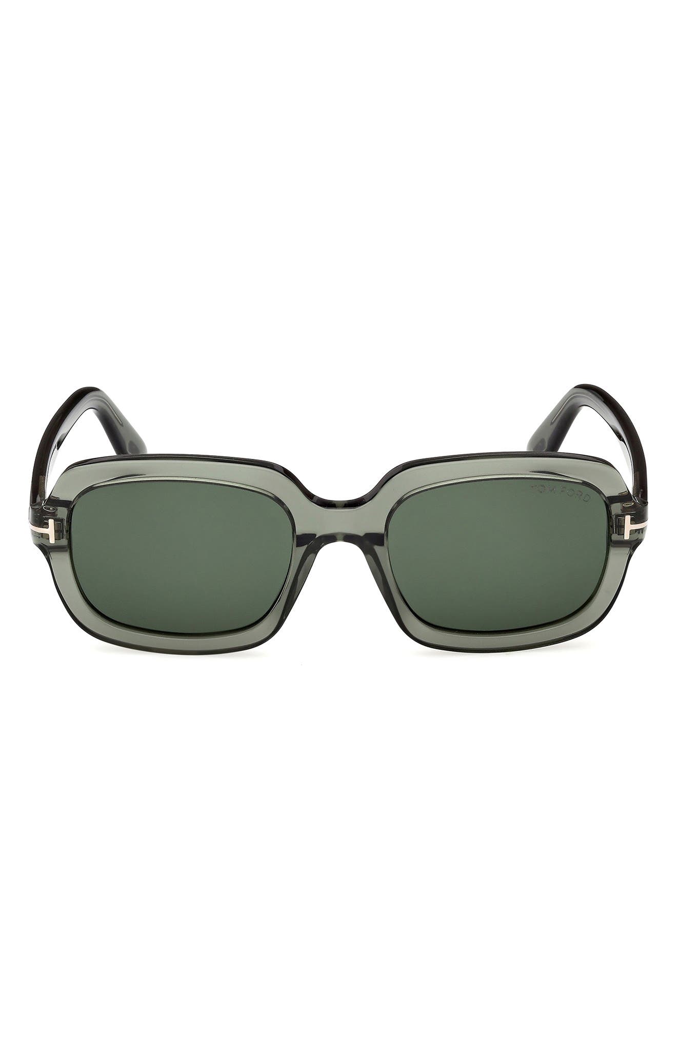 selected SHINY TRANSPARENT SAGE GREEN /T/ LOGO / GREEN LENS