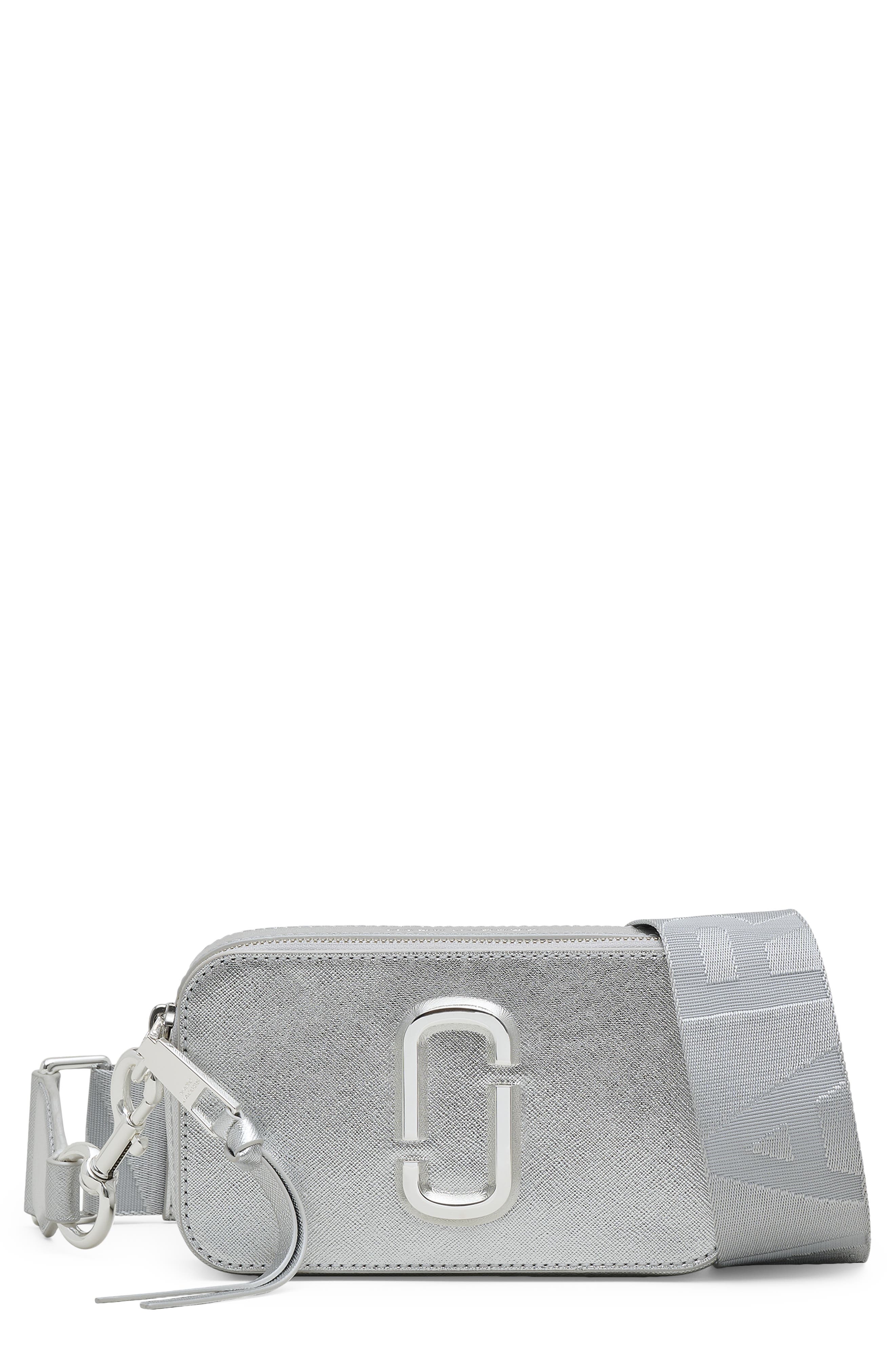 Marc Jacobs The Metallic Snapshot DTM Bag, Main, color, 