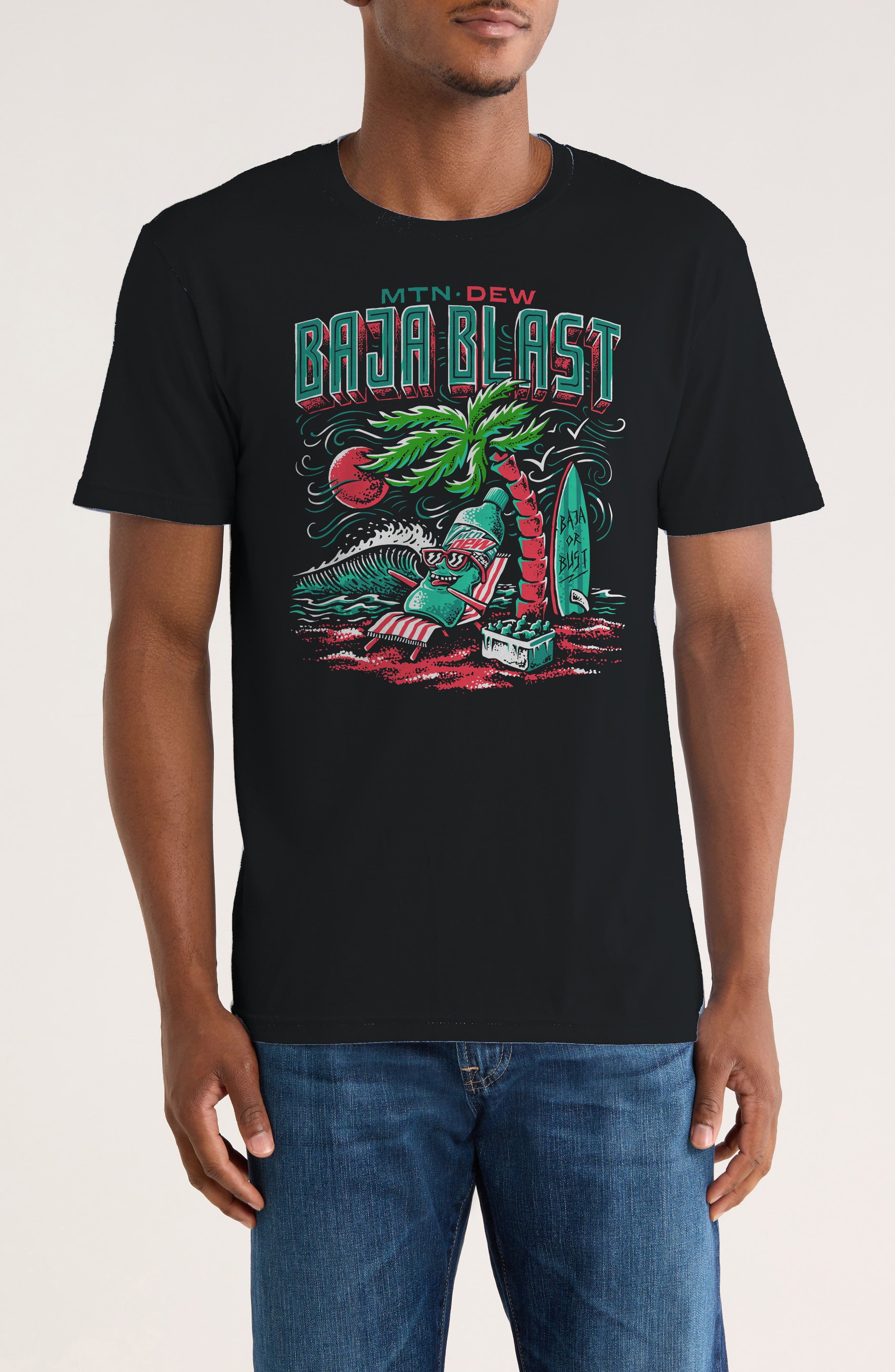 Monster Digital Mountain Dew Baja Graphic T-Shirt