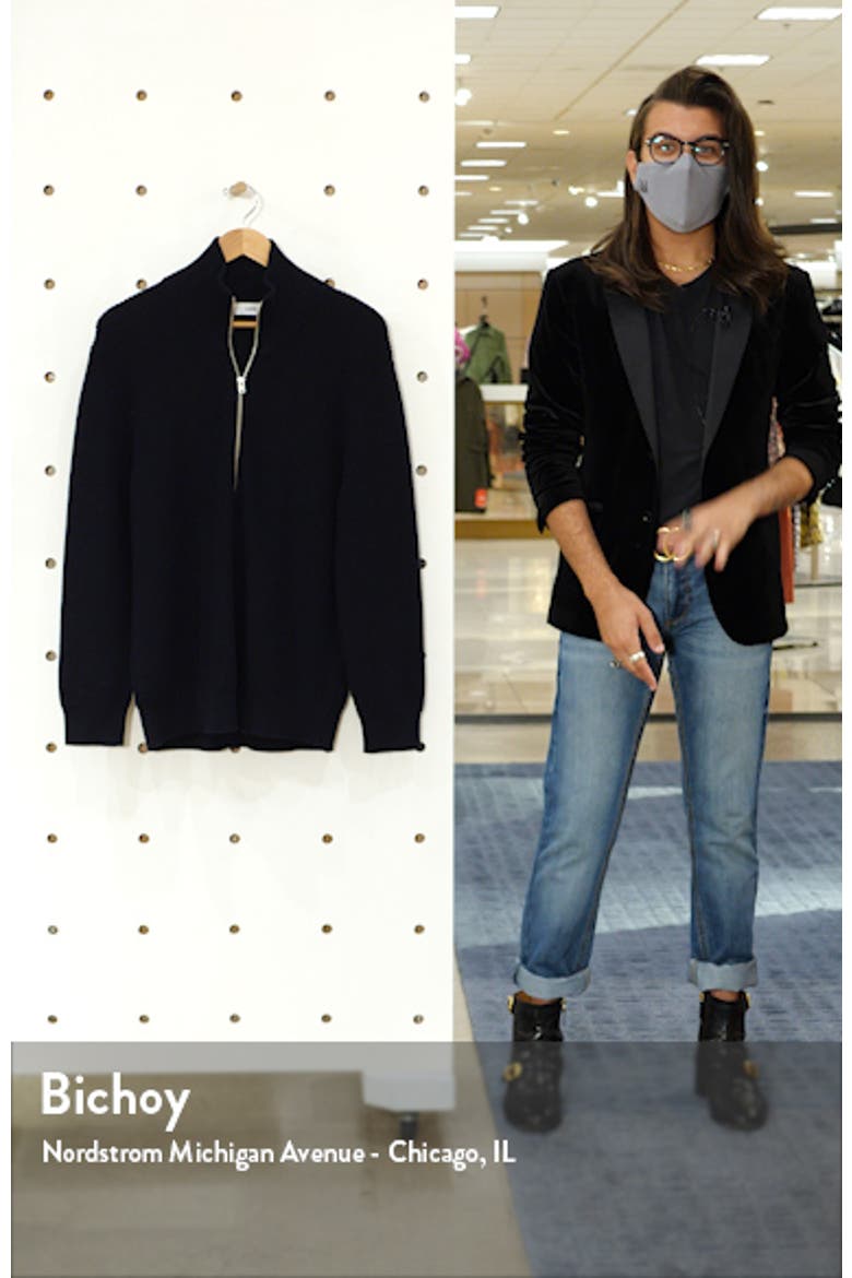 Men's Wool Blend Half Zip Sweater video