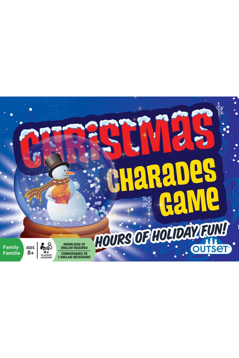 Christmas Charades Game Holiday Family & Childrens Game, Alternate, color, Multicolored