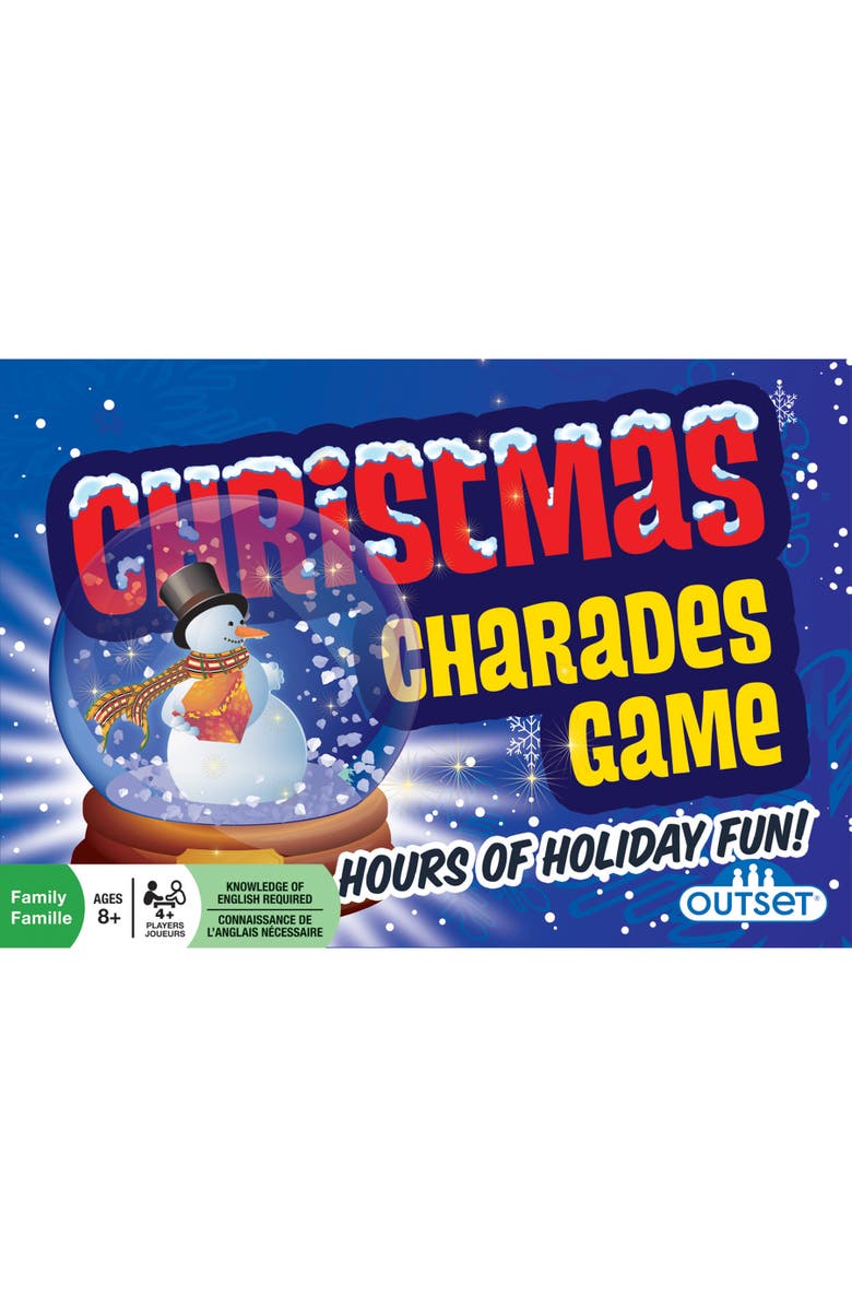 Outset Media Christmas Charades Game Holiday Family
Childrens Game, Alternate, color, Multicolored
