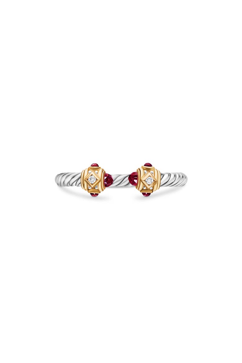 Renaissance Ring in Sterling Silver, Main, color, RHODOLITE GARNET