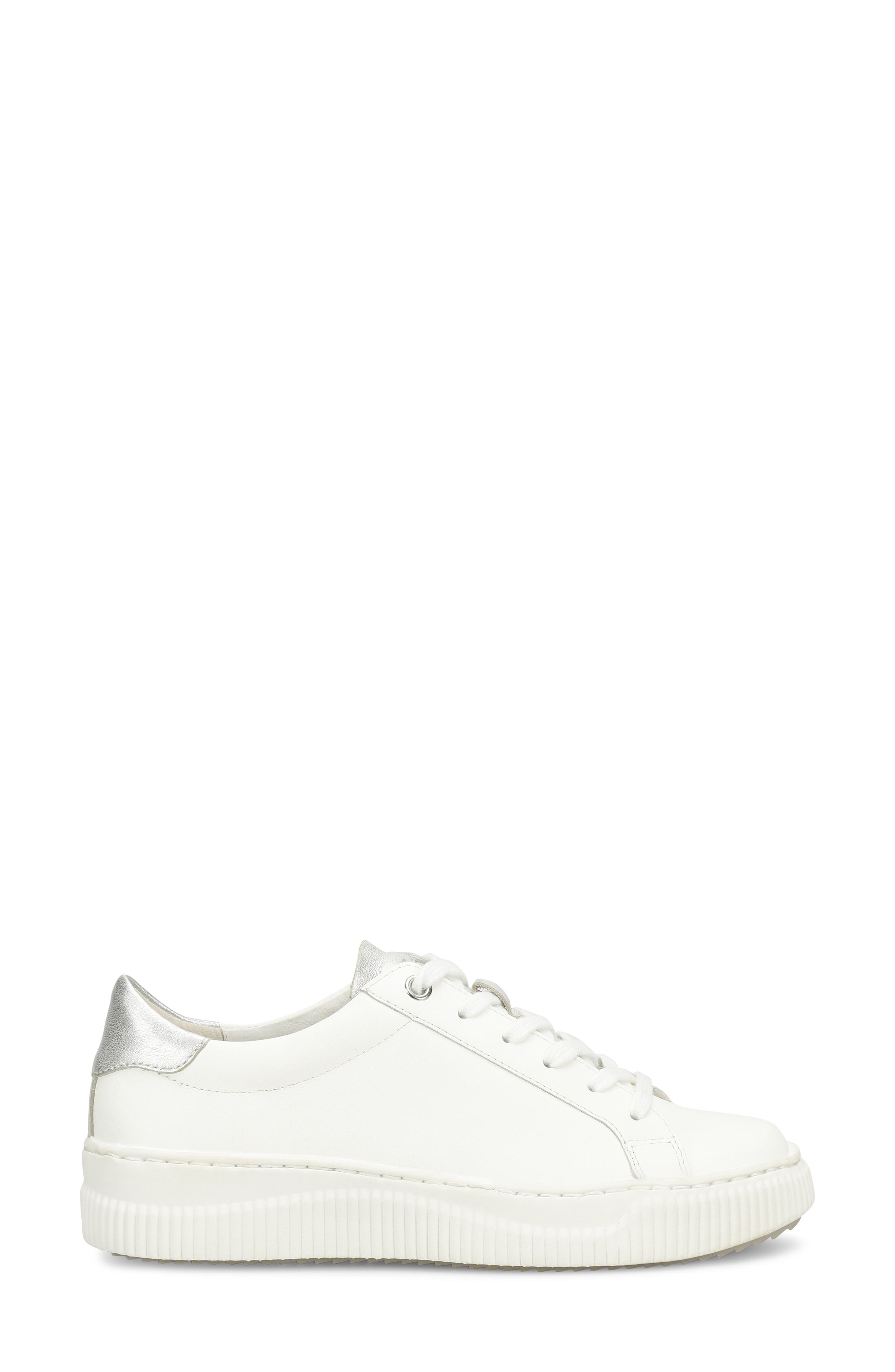 Söfft Fianna Sneaker, Alternate, color, White/ Silver