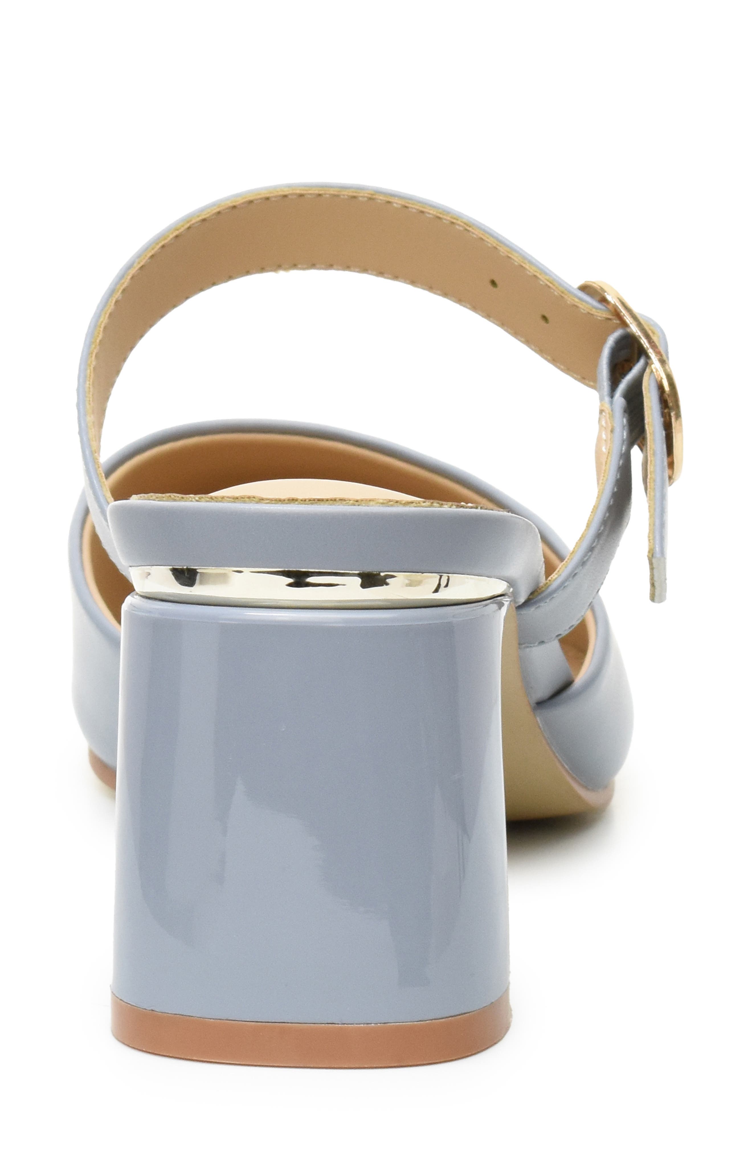 Catherine Catherine Malandrino Belky Buckle Mule Pump, Alternate, color, Dusty Blue