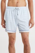 Vintage Summer 4-Way Stretch Volley Swim Shorts