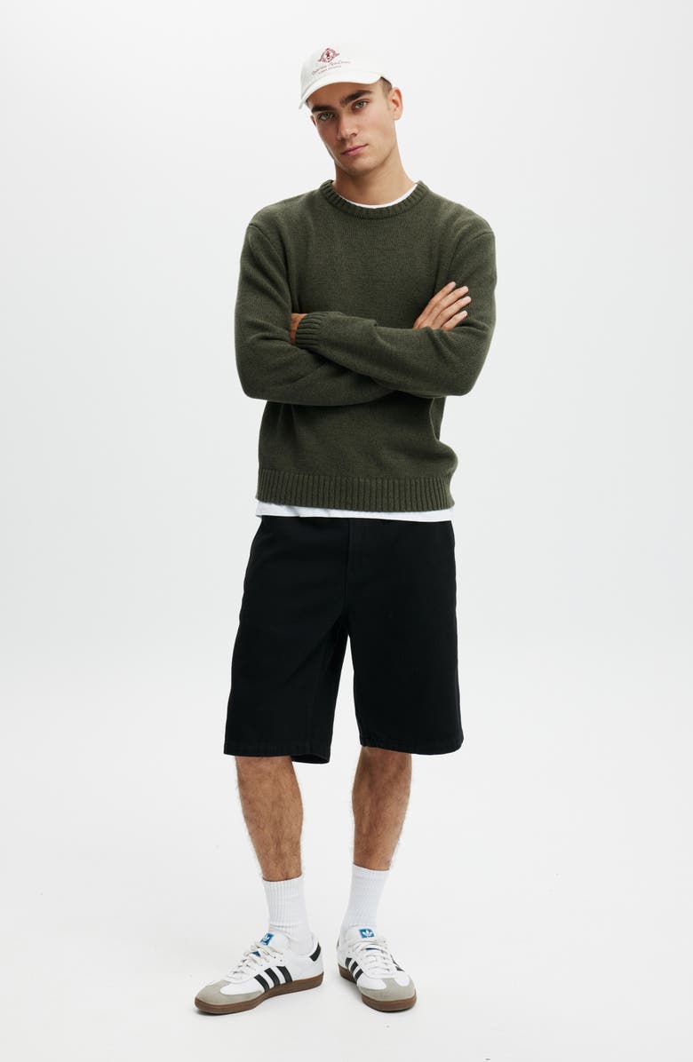 Cotton On Baggy Denim Shorts, Alternate, color,