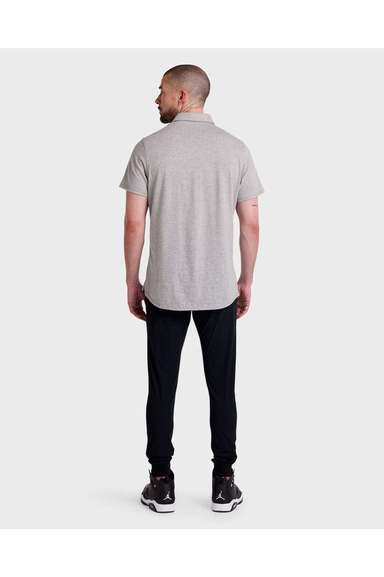 Perfect Polo  Supima, Alternate, color, Heather Grey