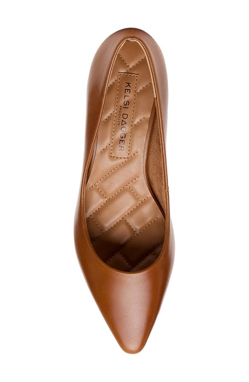 Kelsi Dagger Brooklyn Pointed Toe Pump In Fox