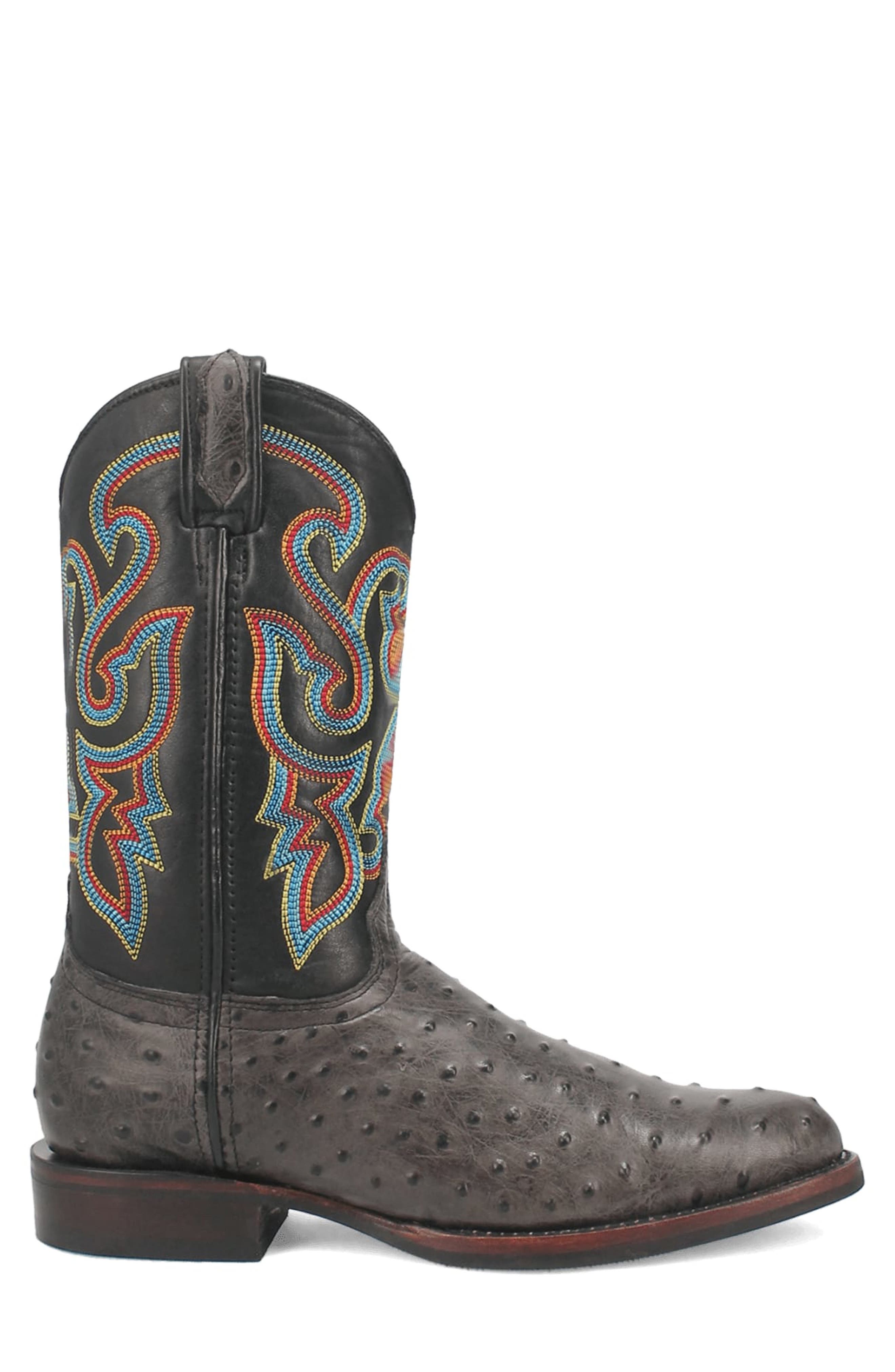 Dingo Ranger Western Boot, Alternate, color, Black