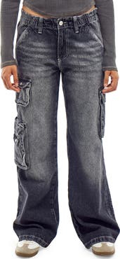 BDG Urban Outfitters Y2K Low Rise Cargo Jeans