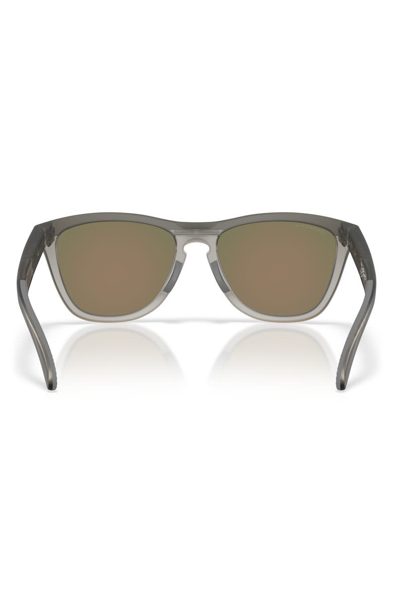 Oakley Frogskins<sup>™</sup> Range 58mm Polarized Prizm<sup>™</sup> Round Sunglasses, Alternate, color, Matte Grey Smoke/ Grey Ruby