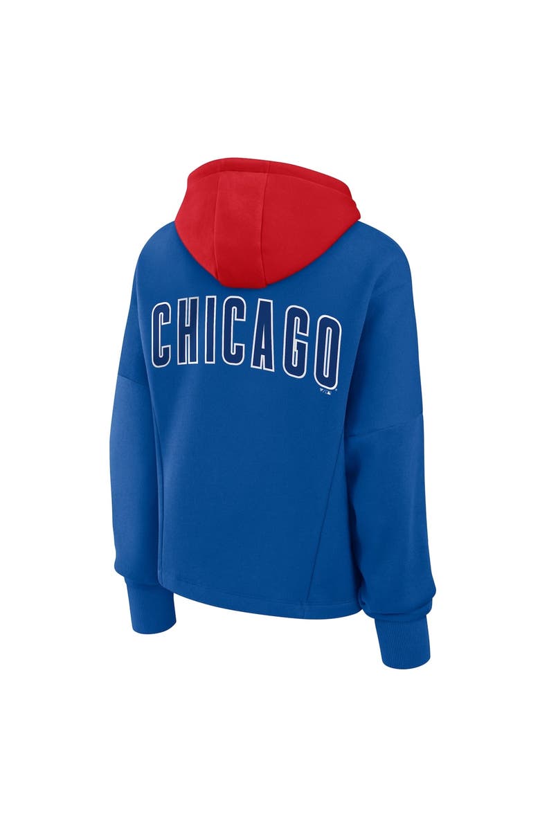 FANATICS Women's Fanatics Royal Chicago Cubs Oversized Legacy Favorite Spectator Pullover Hoodie, Alternate, color, Royal