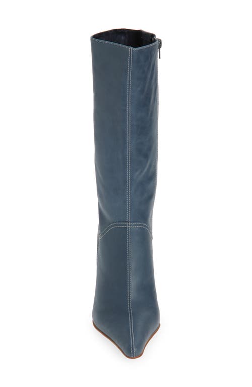 Jeffrey Campbell Dotty Boot In Blue