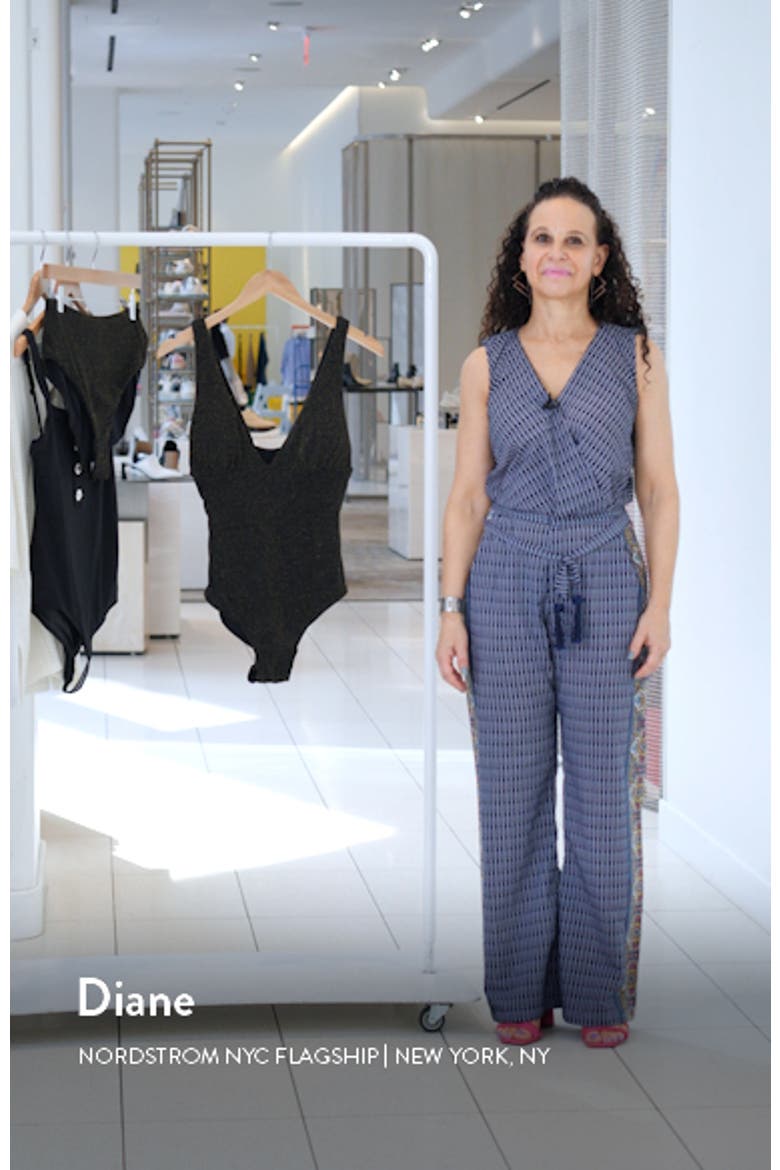 The Augustine Metallic One-Piece Swimsuit video