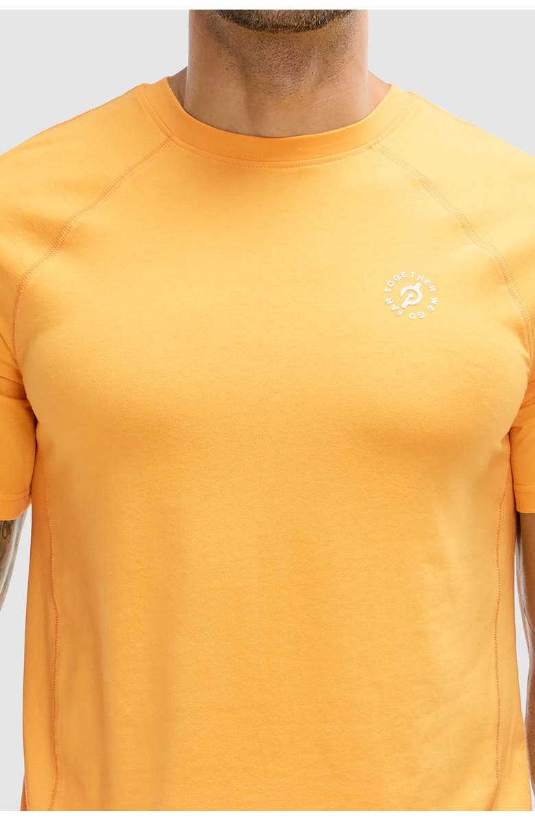 Peloton Tech Jersey Short Sleeve, Alternate, color, Amber