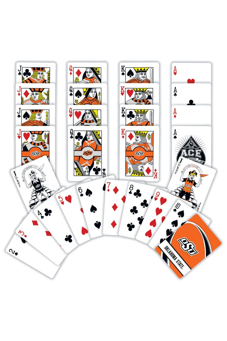Oklahoma State Cowboys Playing Cards, Alternate, color, Multicolor