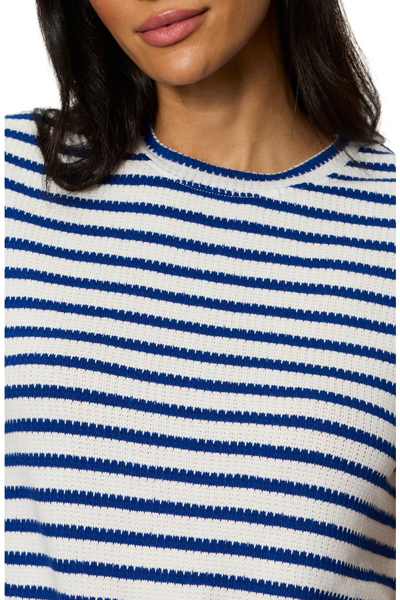 Perfect Texture Stripe Tee, Alternate, color, RIVIERA ST