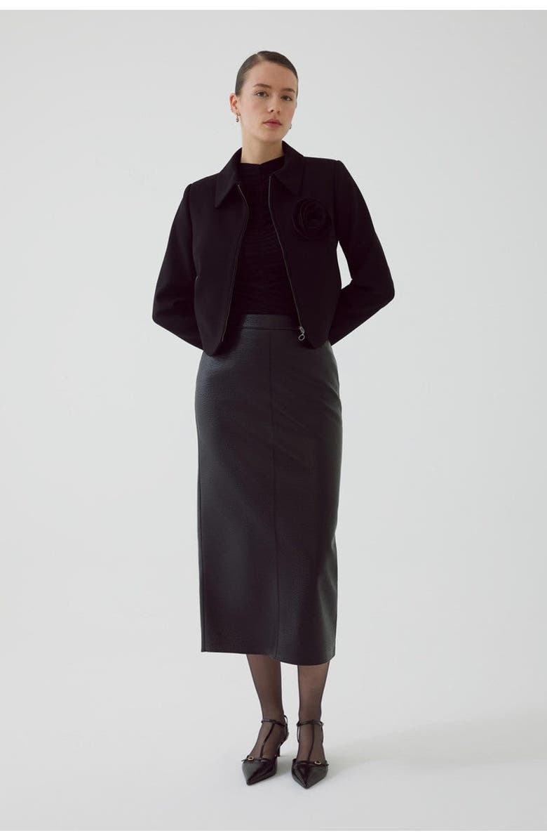 Exquise Ares Jacket, Alternate, color, Black