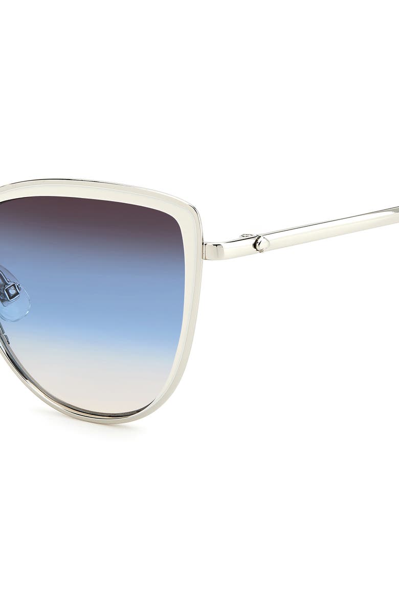 kate spade new york staci 56mm gradient cat eye sunglasses, Alternate, color,