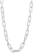 Nordstrom Textured Chain Link Necklace