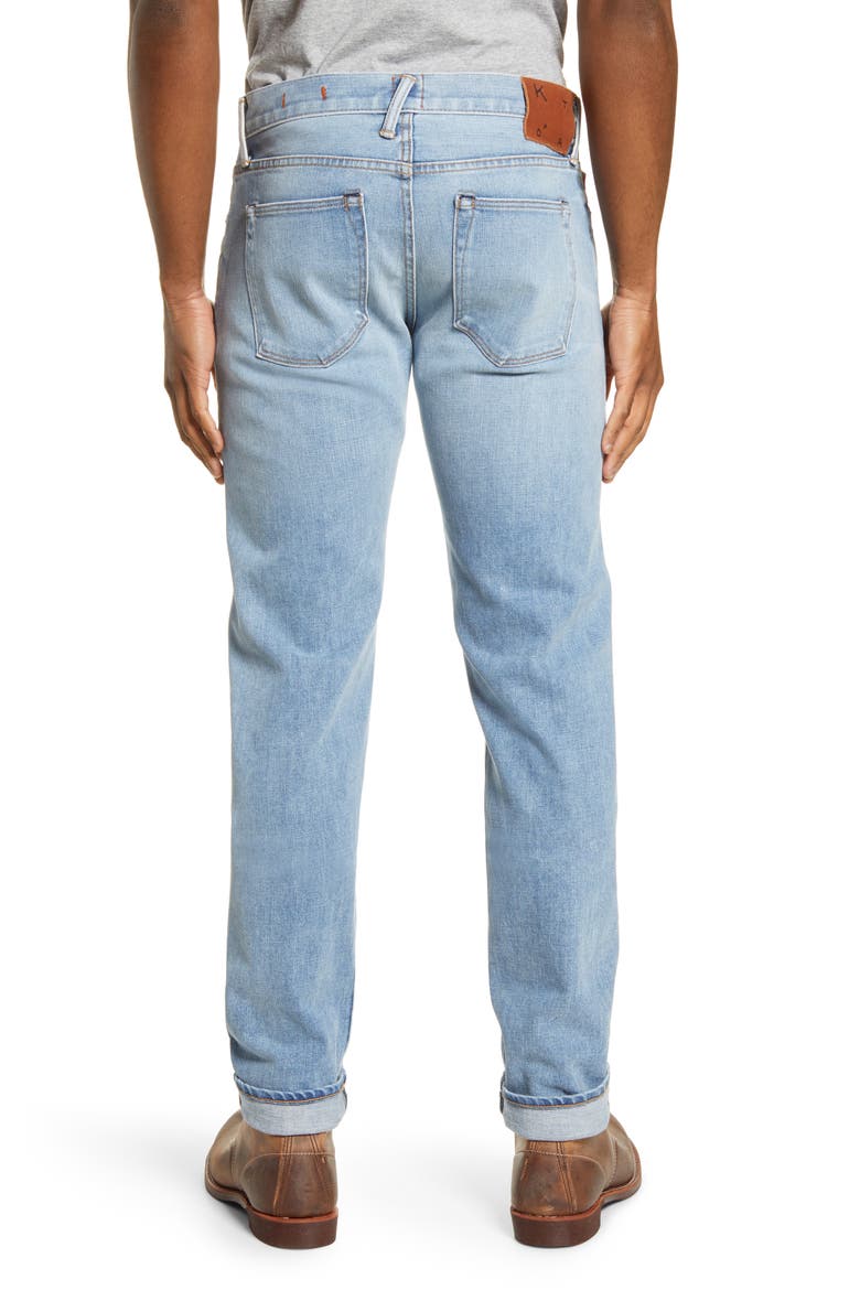 The Pen Slim 14-Ounce Stretch Selvedge Jeans, Alternate, color, KEITH