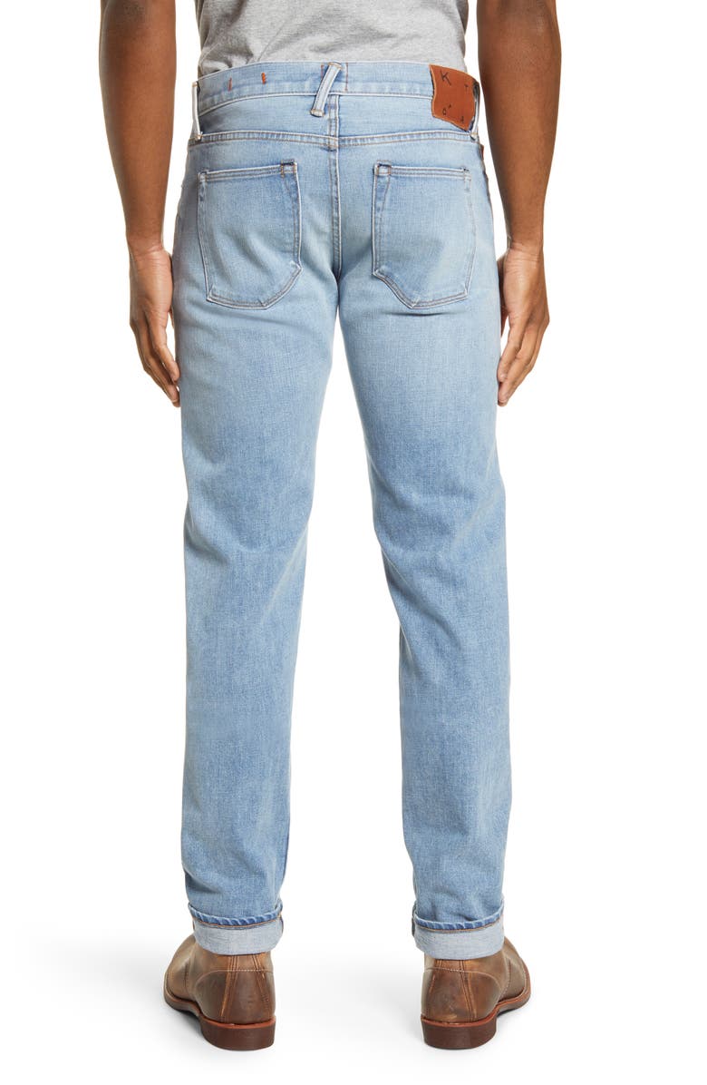 HIROSHI KATO The Pen Slim 14-Ounce Stretch Selvedge Jeans, Alternate, color, Keith