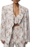 JLUXLABEL Lace And Desire Blazer