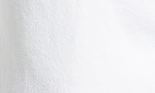 Madewell Low Rise Baggy Crop Jeans In Pure White
