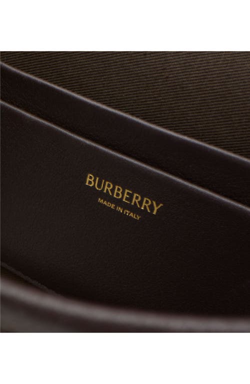Burberry Check Motif Crossbody Handbag With Removable Strap In Nude