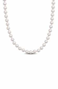 DELMAR 5-5.5mm Cultured Freshwater Pearl Necklace