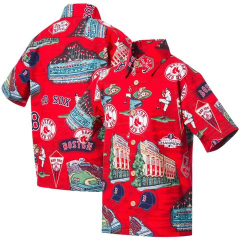 Boston Red Sox Reyn Spooner Scenic Button-Down Shirt - Red