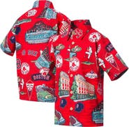 Reyn Spooner Boston Red Sox Reyn Spooner Scenic Button-Down Shirt - Red