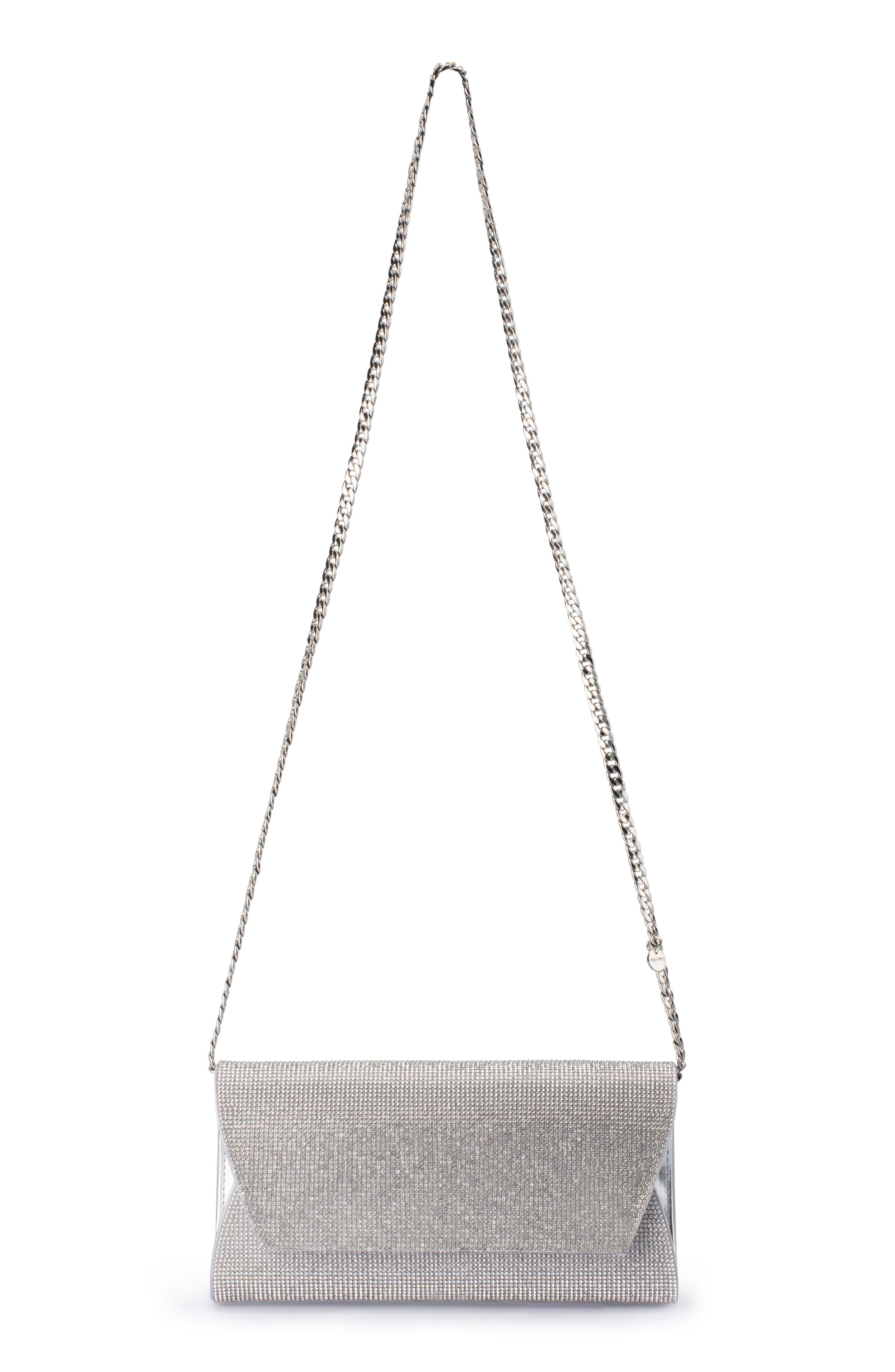 Olga Berg Stacey Crystal Clutch, Alternate, color, 