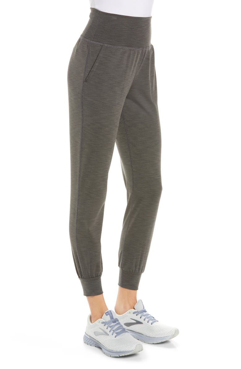 Beyond Yoga Heather Rib Jogger Pants, Alternate, color,