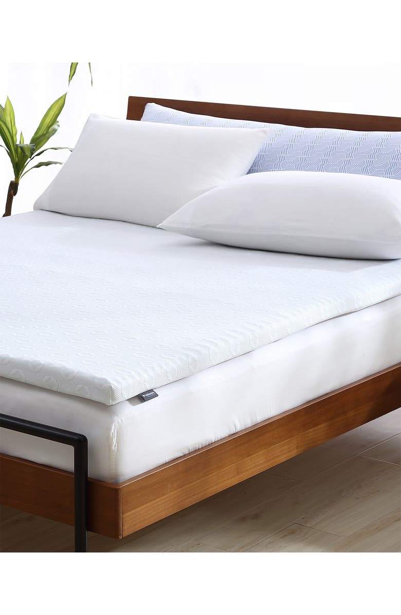 RIO HOME Smithsonian 2-in Lavender Mattress Topper, Alternate, color, White