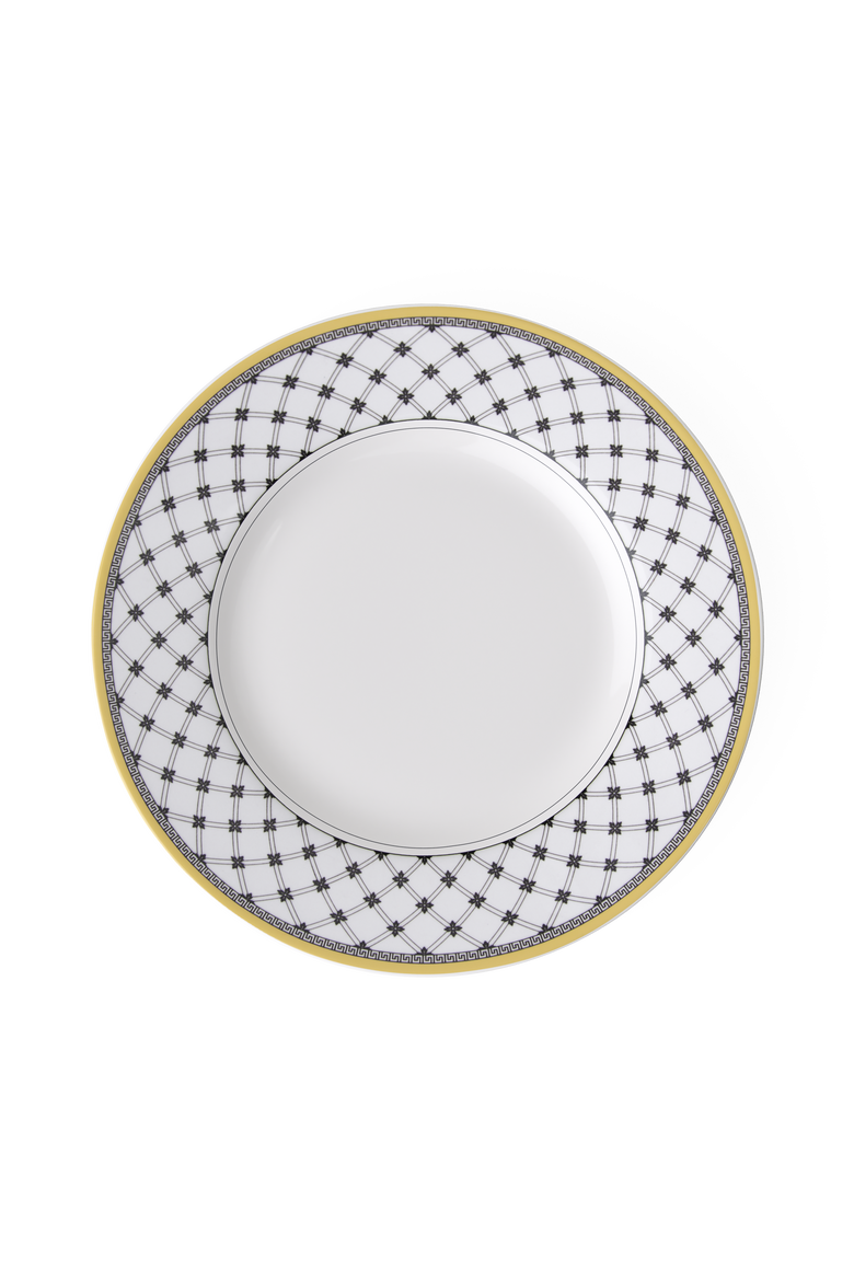 Audun Promenade Salad Plate, Main, color, White