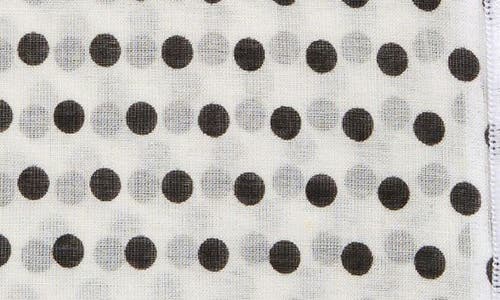 Clifton Wilson Polka Dot Cotton Pocket Square