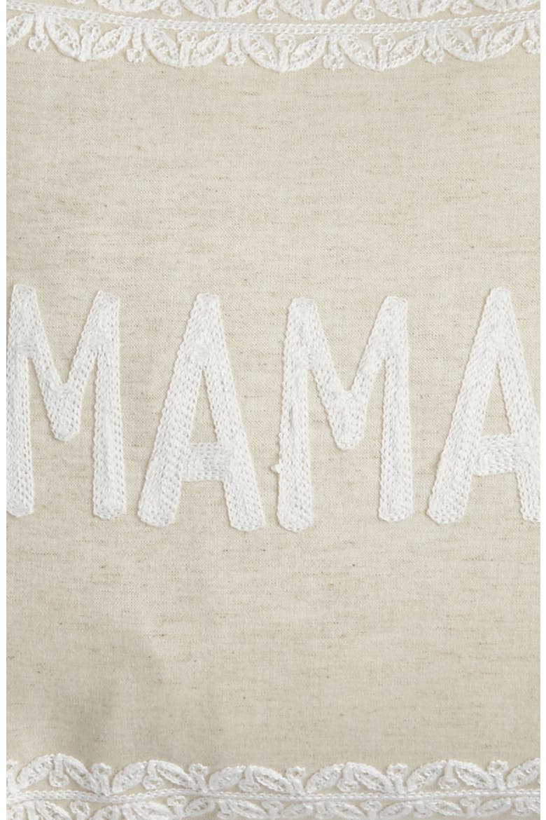 Mamaste Accent Pillow, Alternate, color, NATURAL