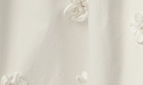 English Factory 3d Flower Maxi Skirt In White