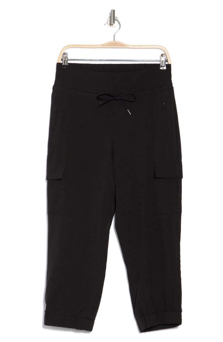 KYODAN Drawstring Waist Capri Cargo Pants, Alternate, color,