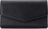 Olga Berg Nic Faux Leather Clutch