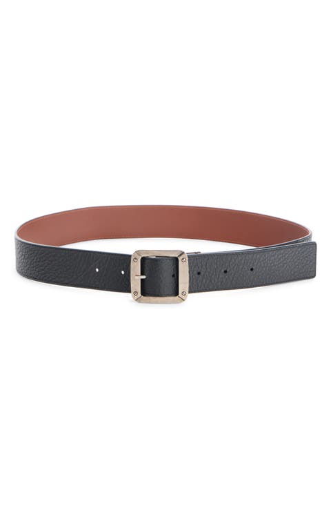 Reversible Leather Belt