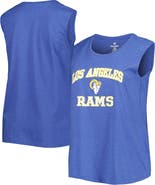 FANATICS Women's Fanatics Branded Royal Los Angeles Rams Plus Size Tank Top