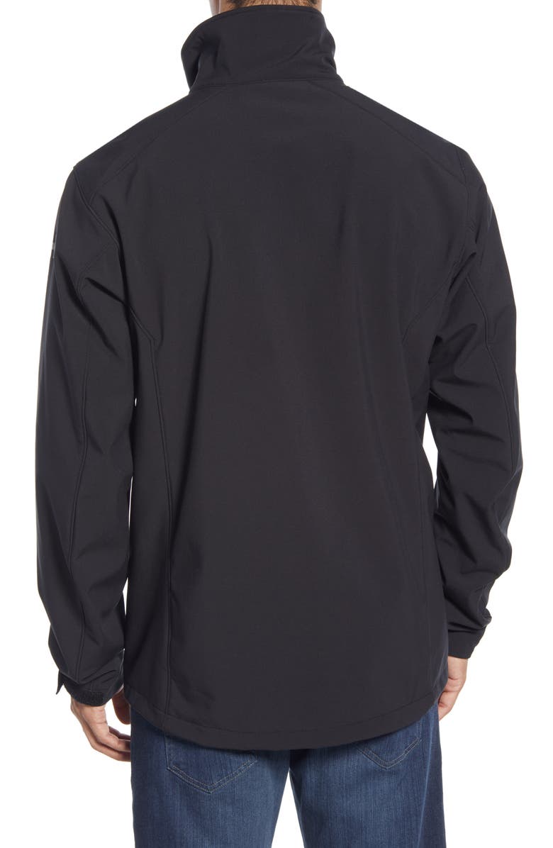 Helly Hansen Paramount Water Resistant Softshell Jacket, Alternate, color, Black