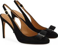 FERRAGAMO Vara Bow Slingback Stiletto Pump
