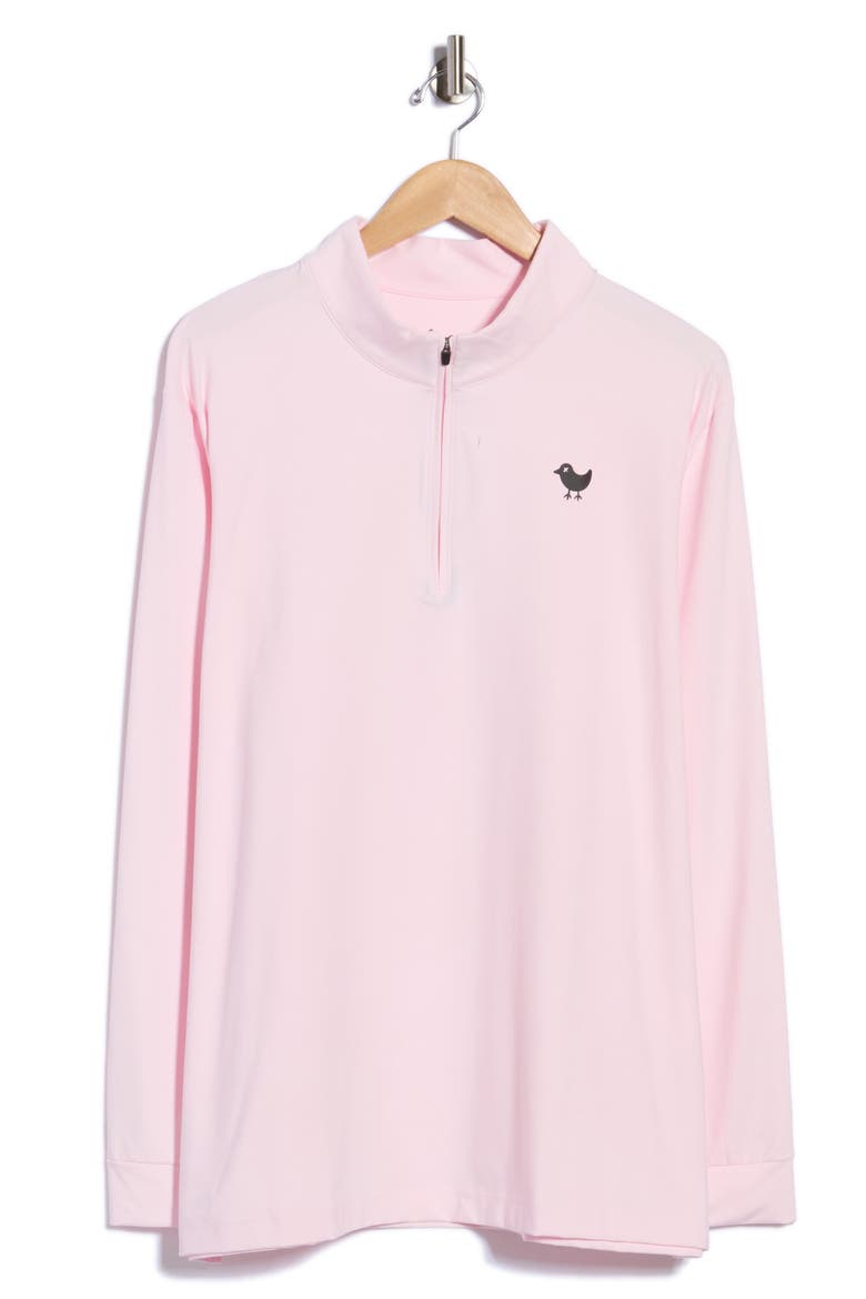 Velocity Quarter Zip Pullover, Main, color, FROSTY PETAL