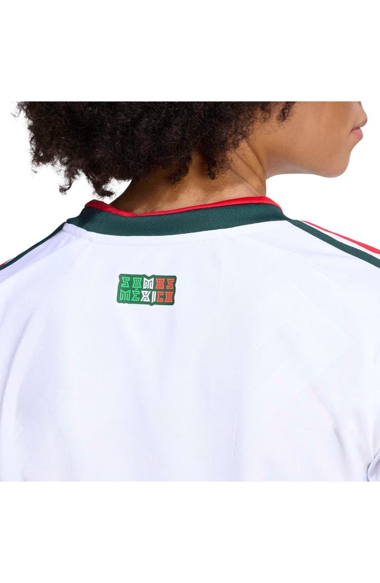 adidas Women's adidas  White Mexico National Team 2026 Away Replica Cropped Jersey, Alternate, color, White